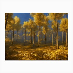 Autumn Forest 25 Canvas Print