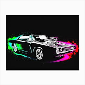 Dodge Charger 1970 Canvas Print