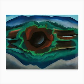 Georgia O'Keeffe - Pool in the Woods, Lake George Canvas Print