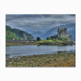 Eilean Donan Castle Scotland HDR 1 Canvas Print