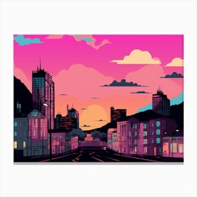 Belfast Skyline Canvas Print