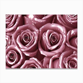 Pink Roses 9 Canvas Print