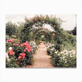 Garden Archway Canvas Print