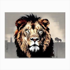 Lion king 13 Canvas Print