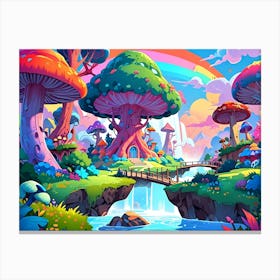 Fairytale Forest 2 Canvas Print