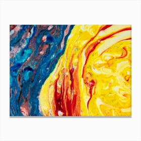 Abstract Abstract Painting Canvas Print