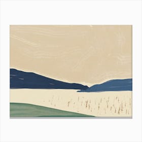 Japanese Landscape Painting Canvas Print