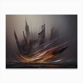 Ships Canvas Print