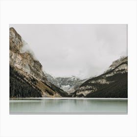 Rocky Mountain Lake Canvas Print