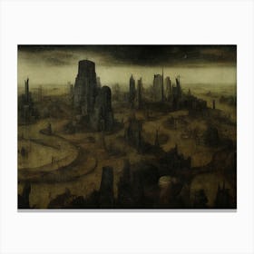 City Of The Dead Canvas Print