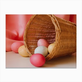 Easter Basket 8 Canvas Print