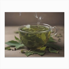 Green Tea Canvas Print