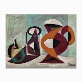 Jugs And Vases by Pablo Picasso Canvas Print