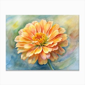 Zinnia 1 Canvas Print