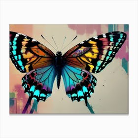 Abstract Butterfly 5 Canvas Print