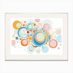 Abstract Circles 9 Canvas Print