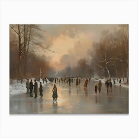 Winter'S Day Canvas Print