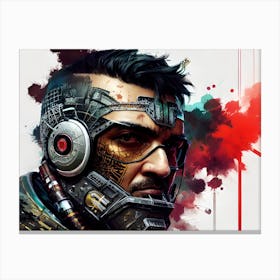 Cyborg Canvas Print