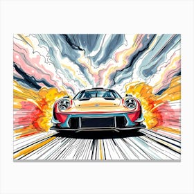 Porsche 911 Canvas Print