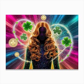 I am Feeling Lucky Canvas Print