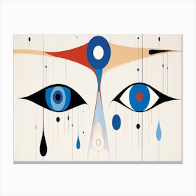 Eye Of The Gods Canvas Print