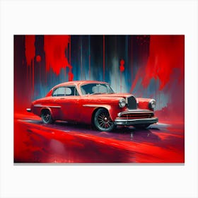 Red Car 2 Canvas Print