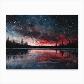 The Perfect Starry Night the Purity of The Sky Canvas Print