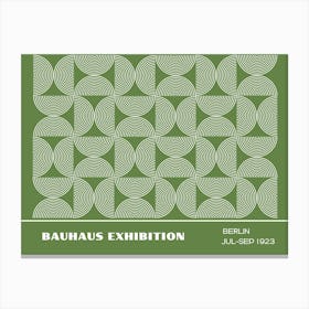 Bauhaus Exhibition 27 Canvas Print