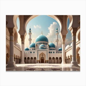 Islamic Mosque 2 Canvas Print