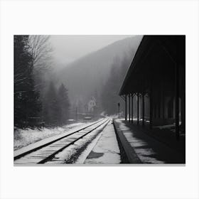 Train Station Canvas Print