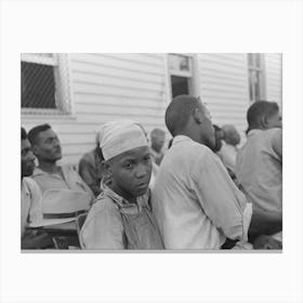 Untitled Photo, Possibly Related To Clients Listening To Talk By Project Manager, Southeast Missouri Farms Canvas Print