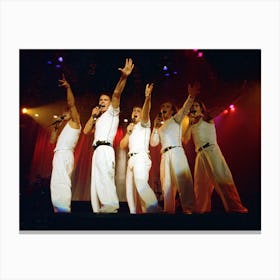 Take That Performing In 1993 Canvas Print