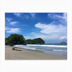 Beach in Manuel Antonio, Costa Rica Canvas Print