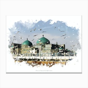 Shrine Of Hazrat Ali, Afghanistan Canvas Print