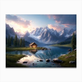 Mountain Reverie 2 Canvas Print