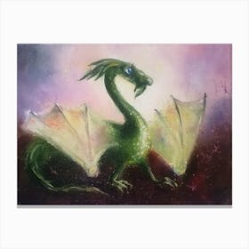 Green Dragon Canvas Print