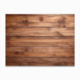 Brown wood plank texture background 6 Canvas Print