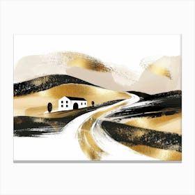 House In The Countryside 8 Canvas Print