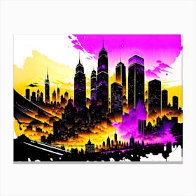 Cityscape 3 Canvas Print