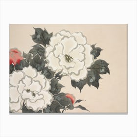 Birds From Momoyogusa –Flowers Of A Hundred Generations, Kamisaka Sekka (11) Canvas Print