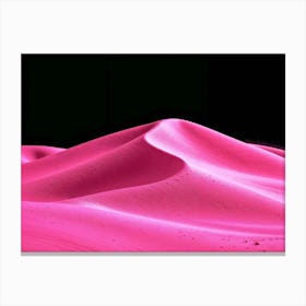 Pink dunes  Canvas Print