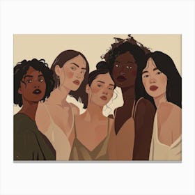 Women Of Color 20 Canvas Print