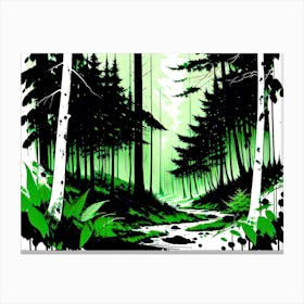 Forest 68 Canvas Print