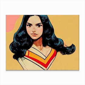Wonder Girl Canvas Print