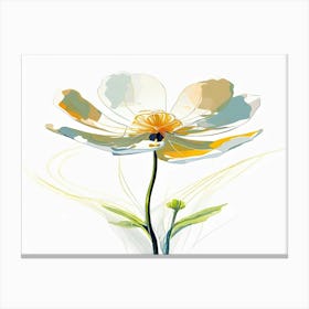 White Flower 2 Canvas Print