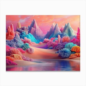 Ethereal Landscape Canvas Print