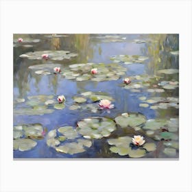 Tribute To Monet  Canvas Print