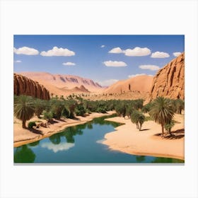 Desert Landscape 9 Canvas Print