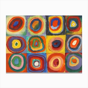 'Circles' 2 Canvas Print