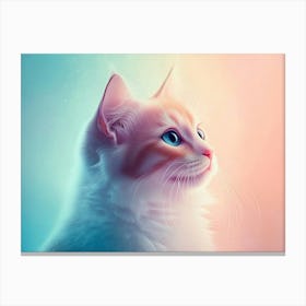 Cute Cat Canvas Print